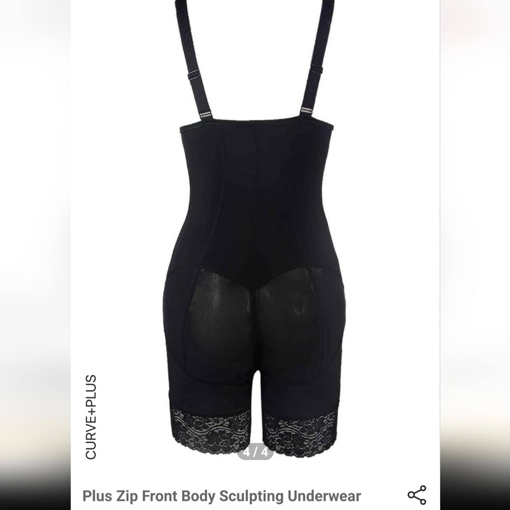 Shein zip front bady sculpting  underwear